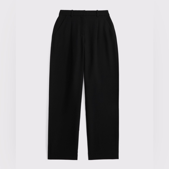 Curve Love A&F Quinn Tailored Straight Pant - Picture 6 of 12